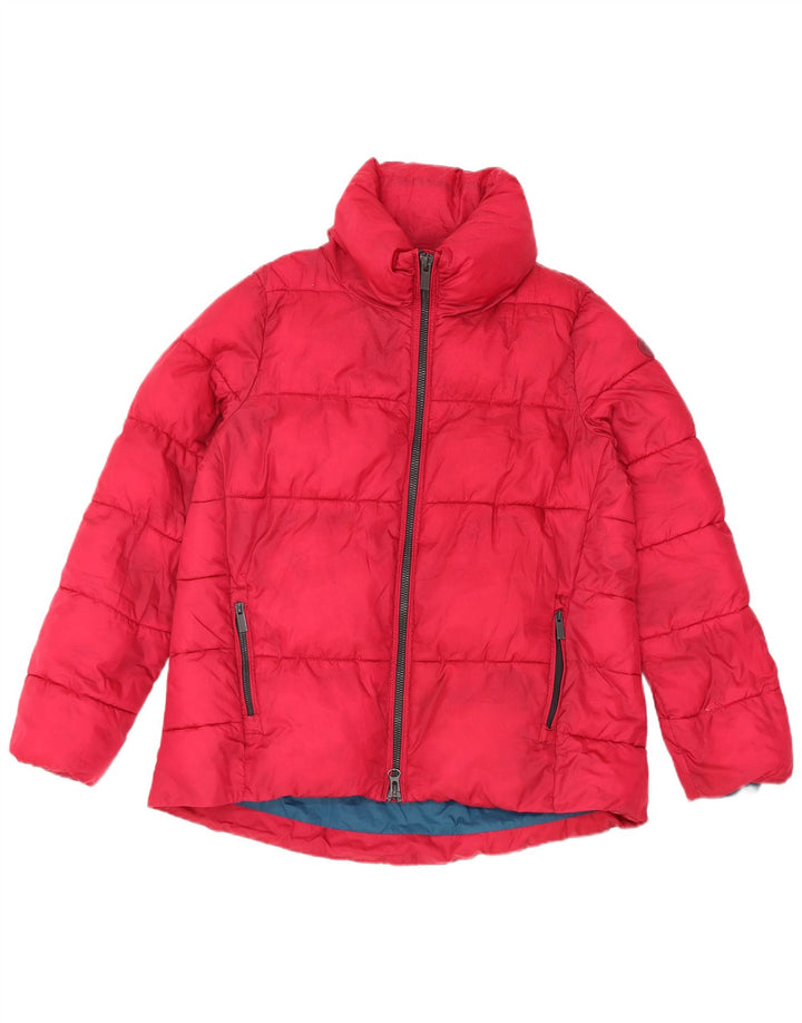 North Sails Damen Übergroße gepolsterte Jacke UK 6 XS Rosa Polyester