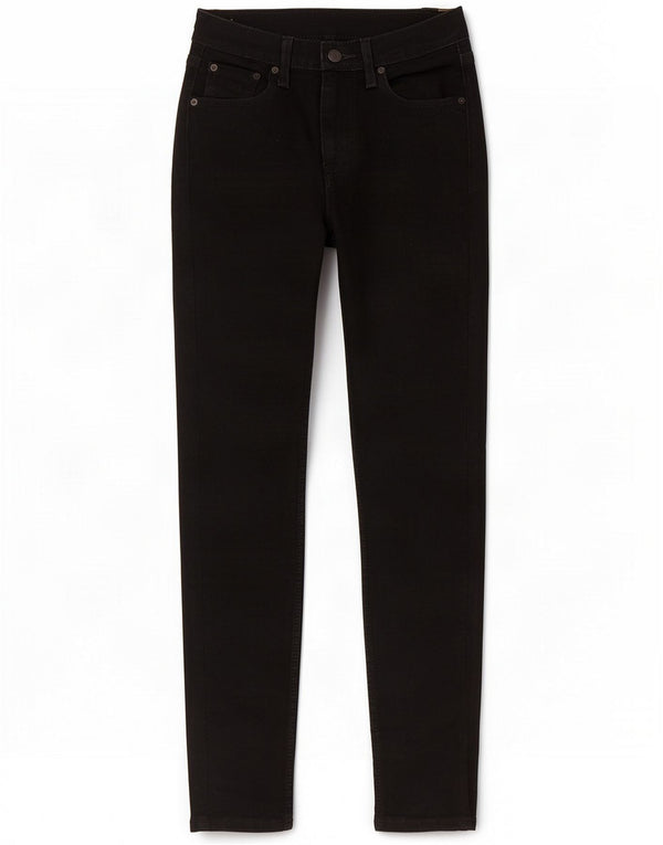 Levi's Herren 519 Hi-Ball Super Skinny Jeans W30 L28 Schwarze Baumwolle