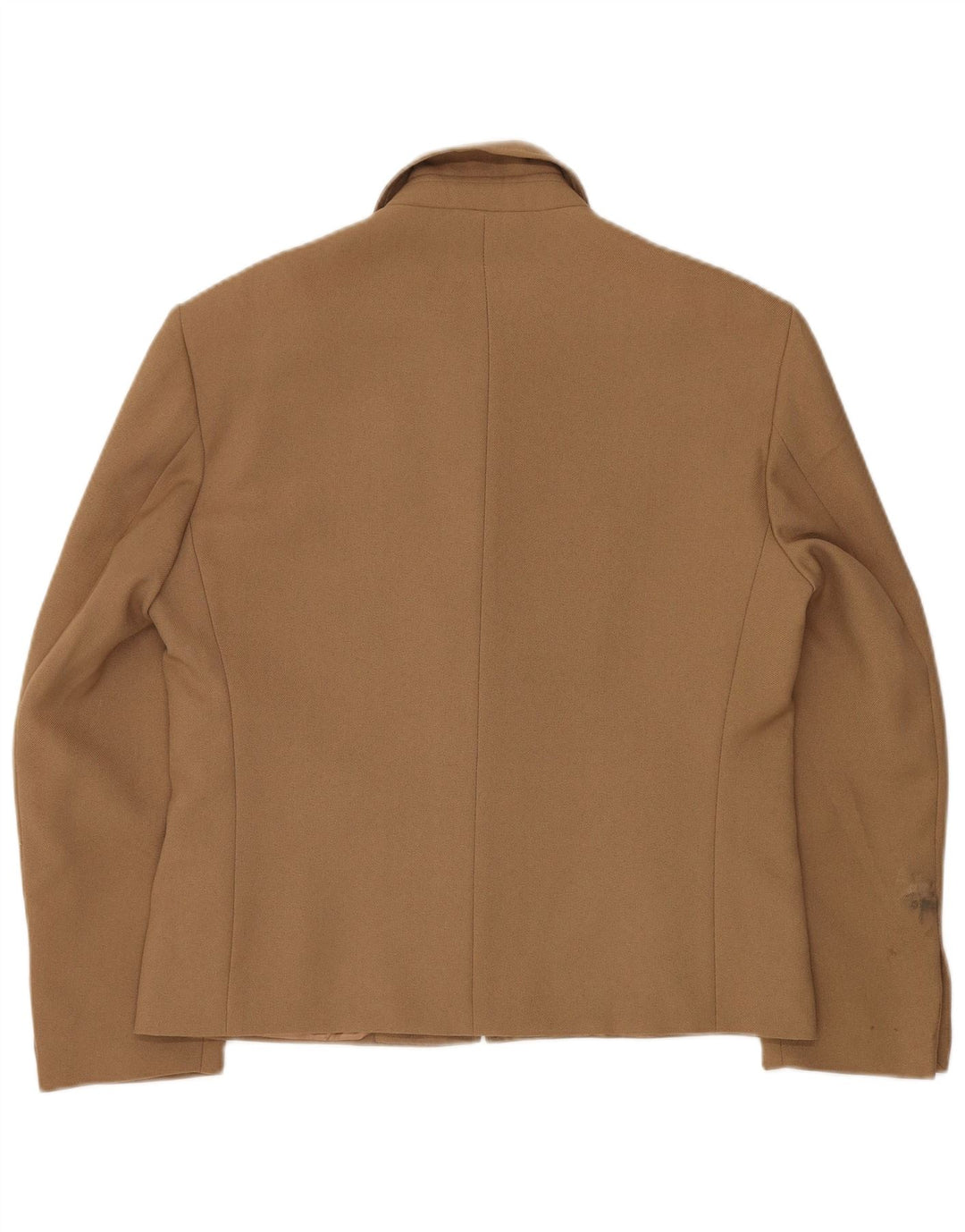 VINTAGE Damen Blazerjacke IT 48 XL Braunes Polyester