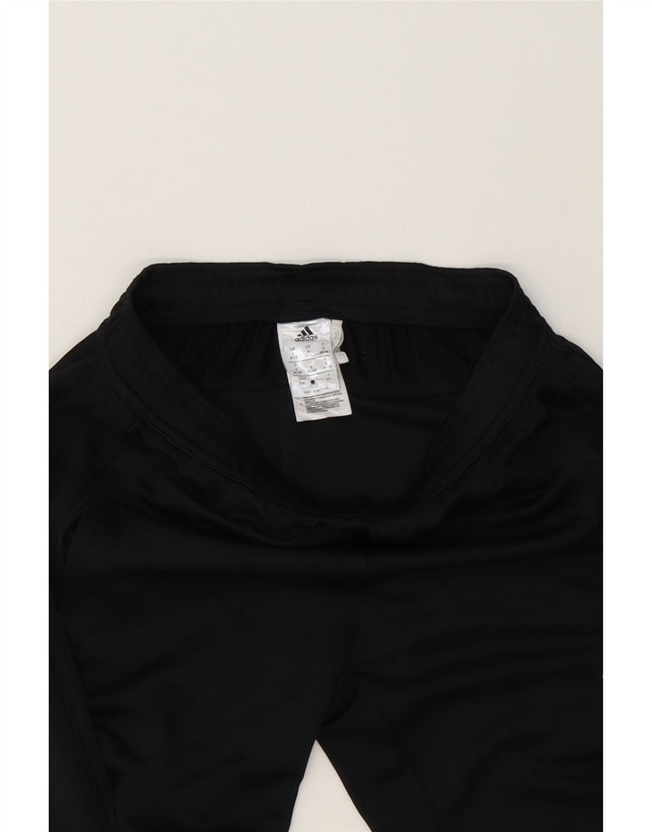 ADIDAS Womens Climacool Tracksuit Trousers UK 8/10 Small  Black Polyester Vintage Adidas and Second-Hand Adidas from Messina Hembry 