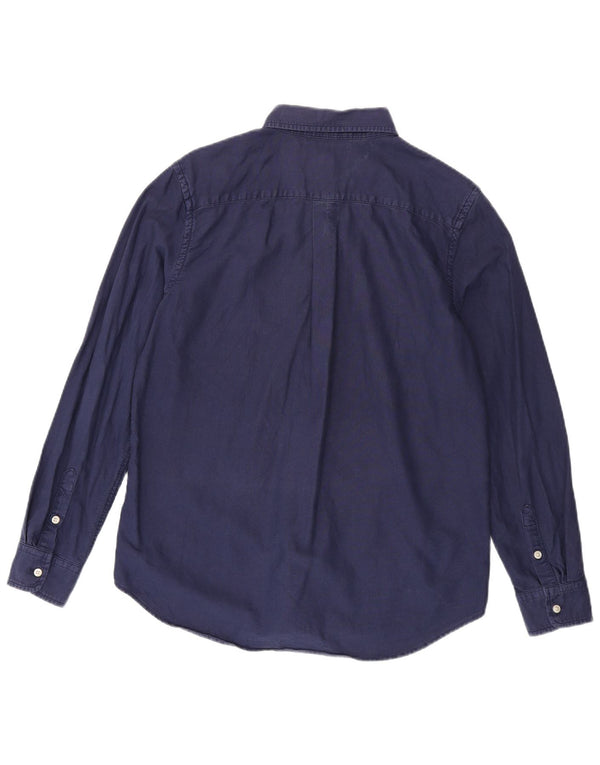 Ralph Lauren Hemd für Jungen, 15–16 Jahre, XL, Marineblau, Baumwolle