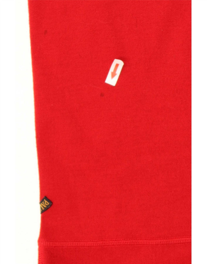 Paul & Shark Herren-Pullover mit Rundhalsausschnitt, Größe L, Rot