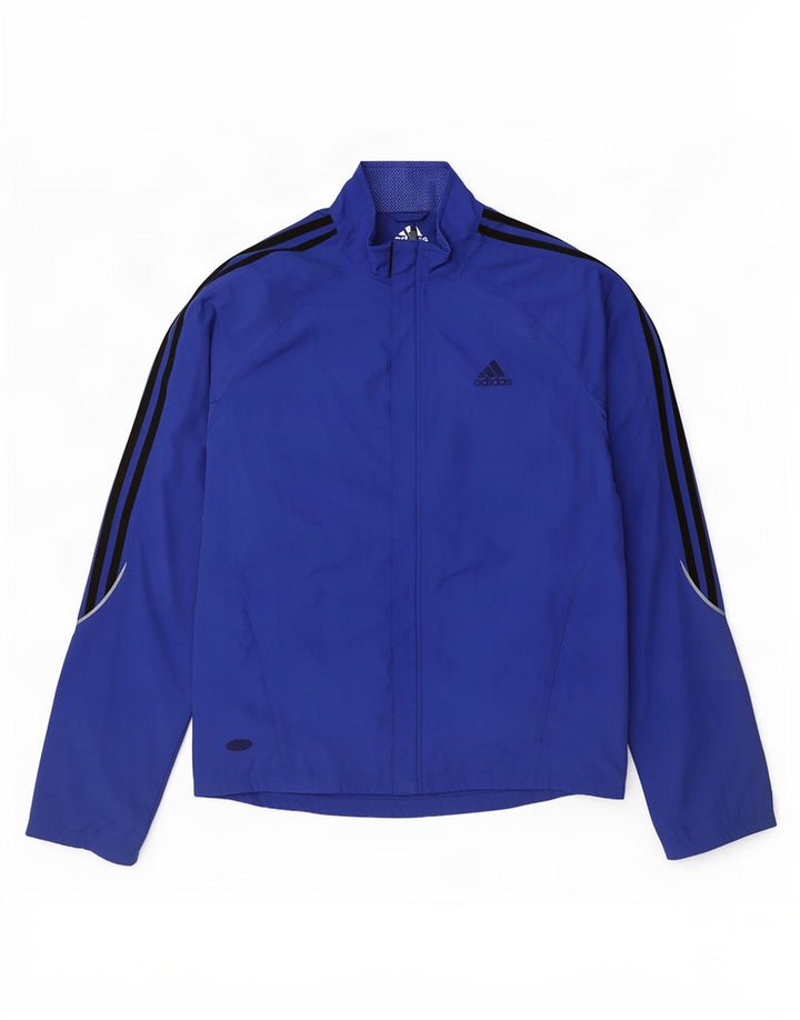 Adidas Herren Trainingsanzug Top Jacke Mittelblau