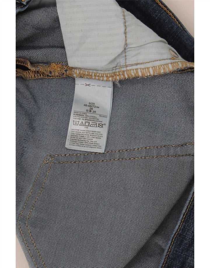 Gap Damen Skinny Jeans EU 38 Medium W30 L28 Blau Lyocell