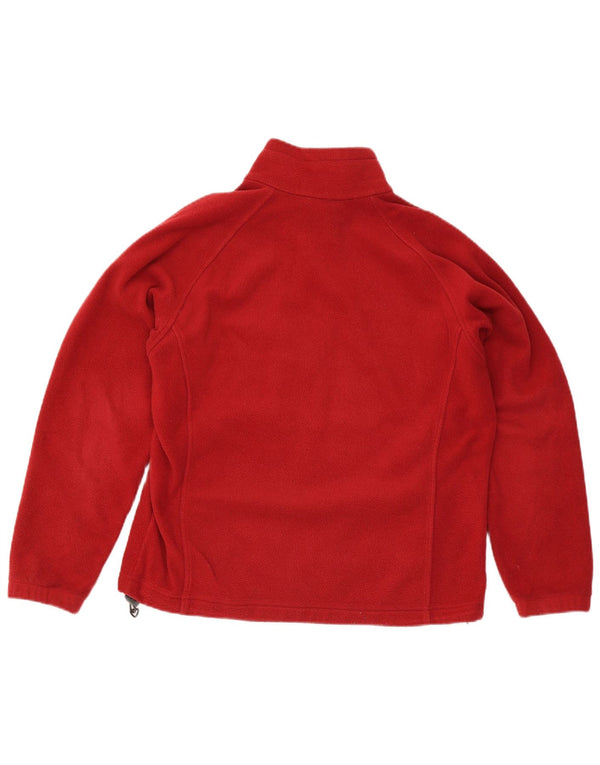Columbia Damen-Fleecejacke in Übergröße, UK 16, Größe L, Rot, Polyester