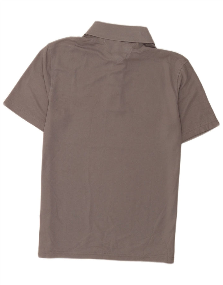 Tommy Hilfiger Herren Poloshirt Mittelgraues Polyester