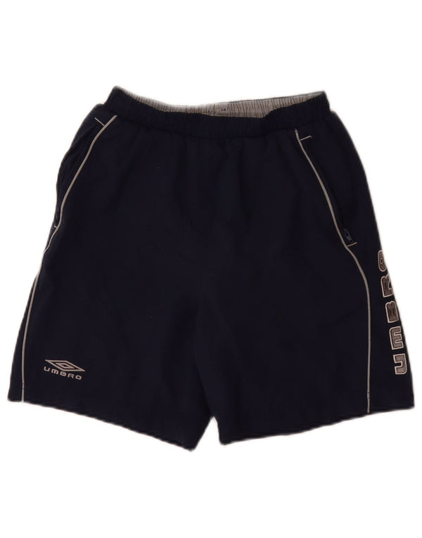Umbro Jungen Graphic Sport Shorts 9-10 Jahre Medium Marineblau Polyester