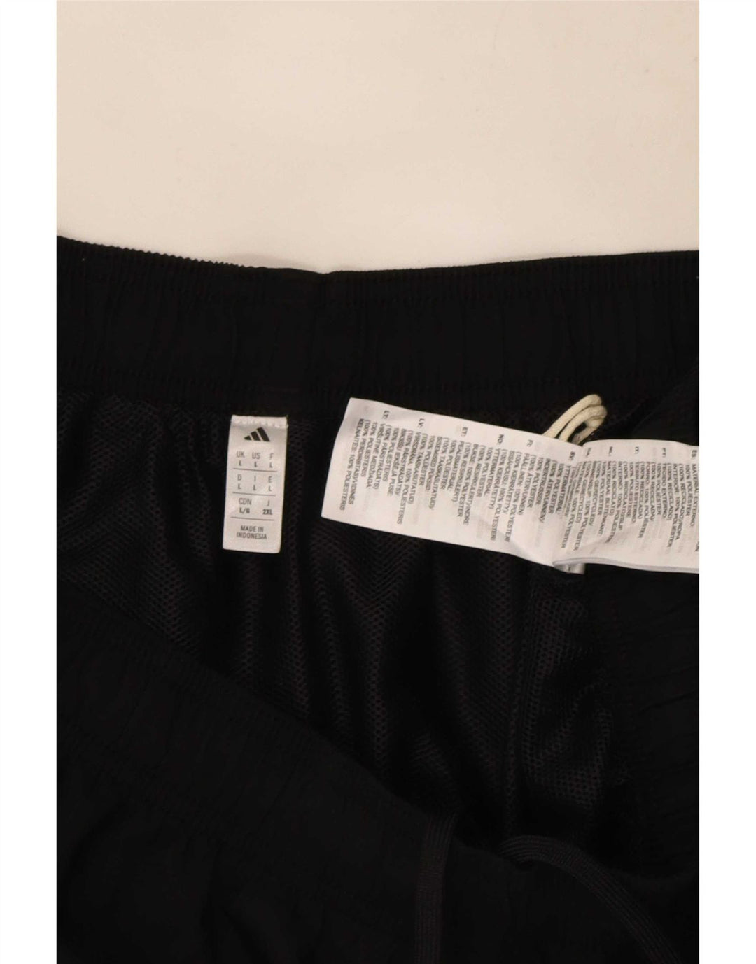 Adidas Herren Sport Shorts Large Schwarz Polyester