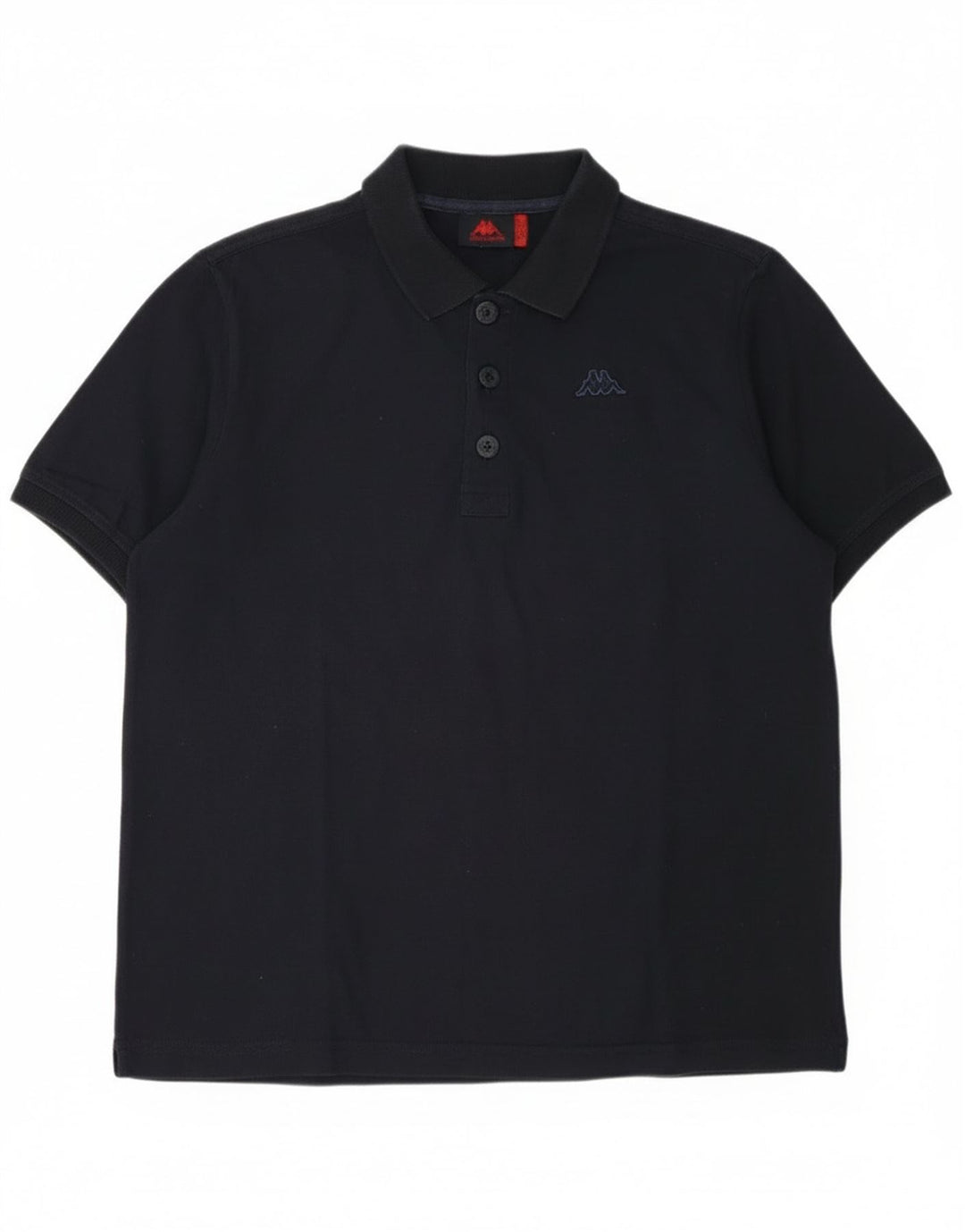 Kappa Jungen-Poloshirt, 11–12 Jahre, XL, Marineblau, Baumwolle