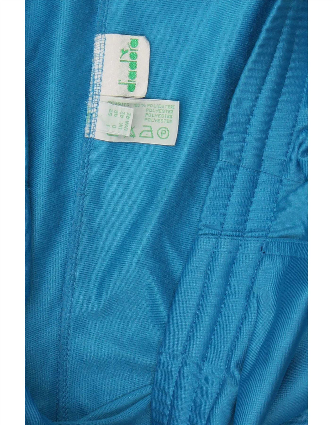 Diadora Herren-Trainingshose, 2XL, Blau, Polyester