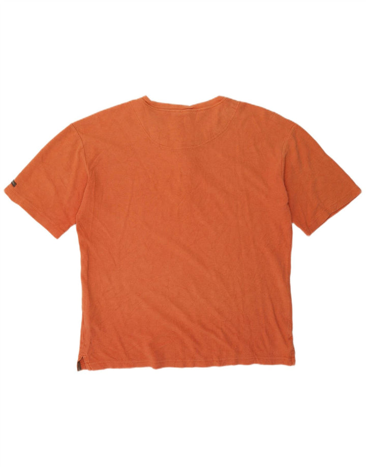 Columbia Herren-T-Shirt, normal, mittelorange, Baumwolle