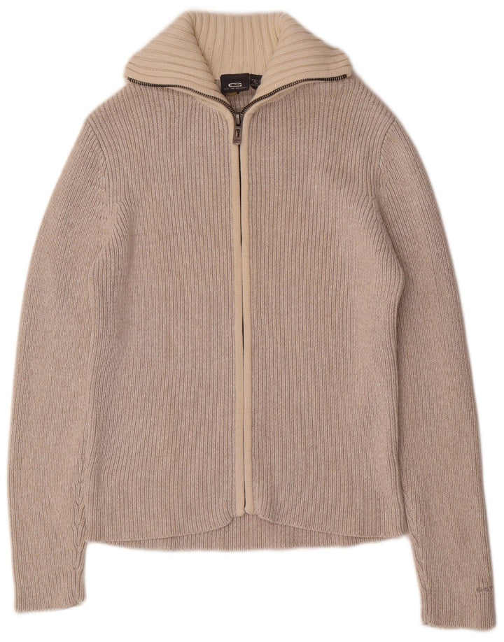 G-Star Herren-Cardigan mit Grafik, mittelbeige Baumwolle