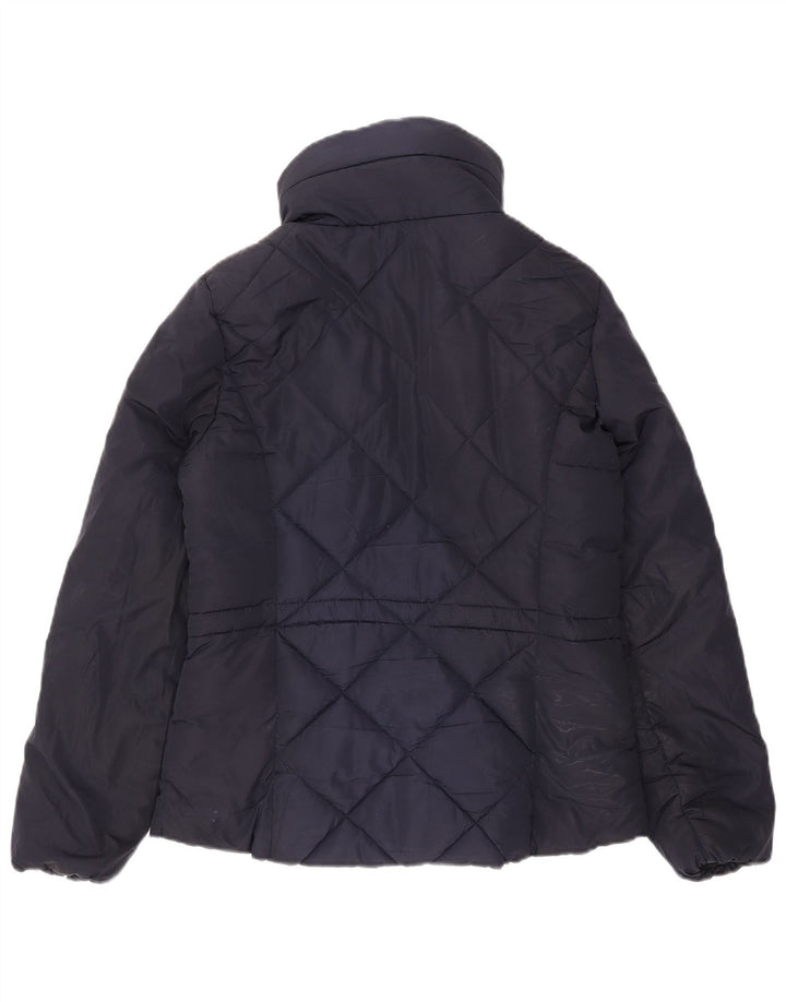 Marks & Spencer Damen Steppjacke, wattiert, Gr. 10, Marineblau