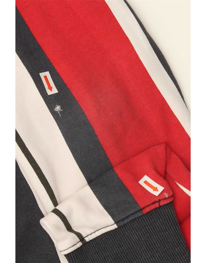 Tommy Hilfiger Herren-Kapuzenpullover, mittelgroß, mehrfarbig, gestreift, Baumwolle