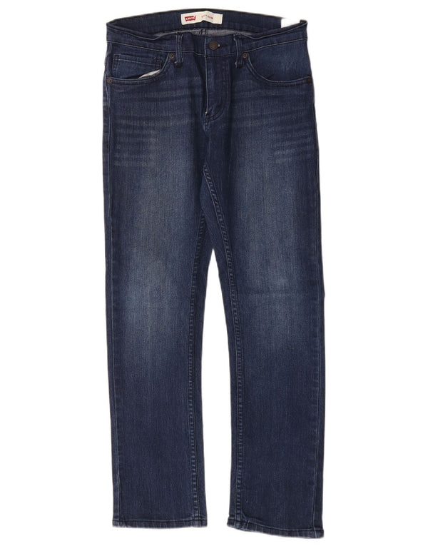 Levi's Girls 511 Slim Jeans 15-16 Years W28 L28 Navy Blue Cotton