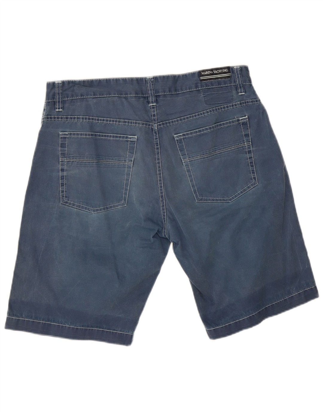 Marina Yachting Herren-Jeansshorts, W34, Größe L, Blau, Baumwolle