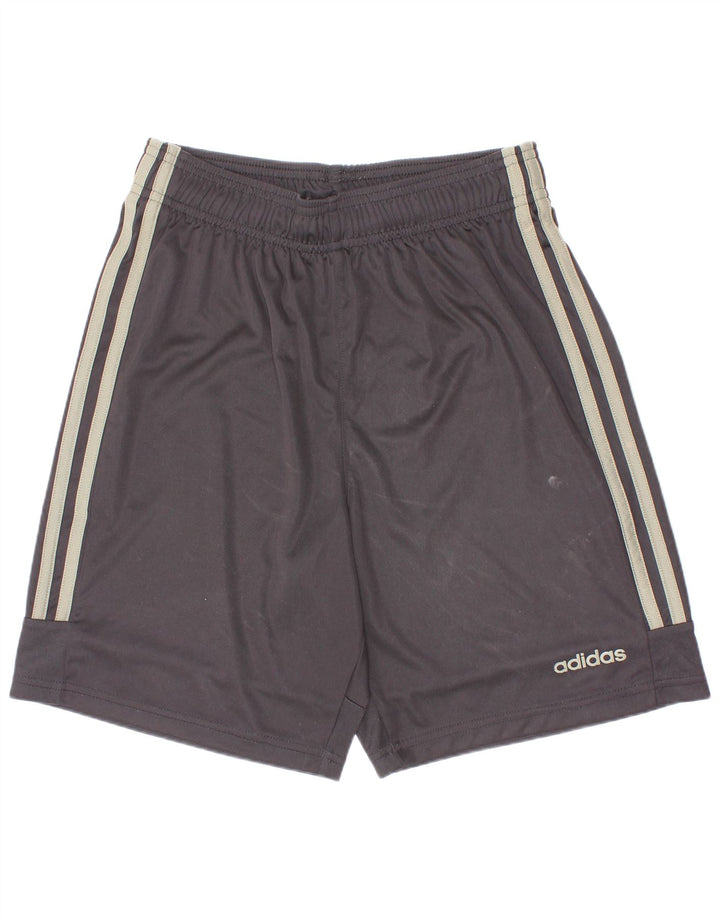 Adidas Jungen Climalite Sportshorts 13–14 Jahre, schwarzes Polyester