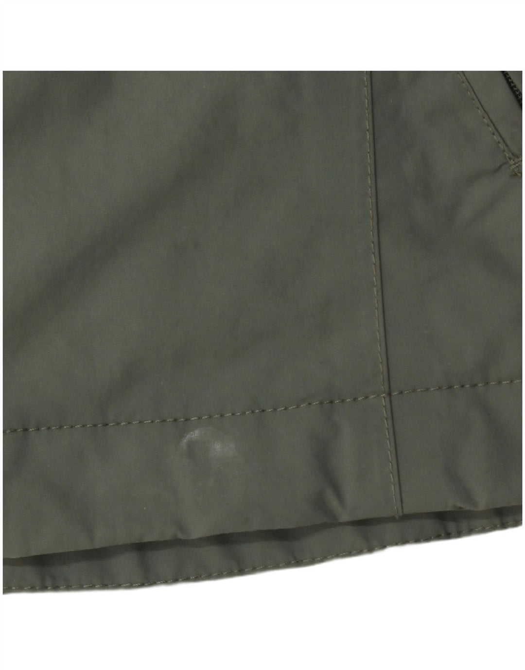 Napapijri Damen Regenjacke UK 12 Mittelgrün Polyamid