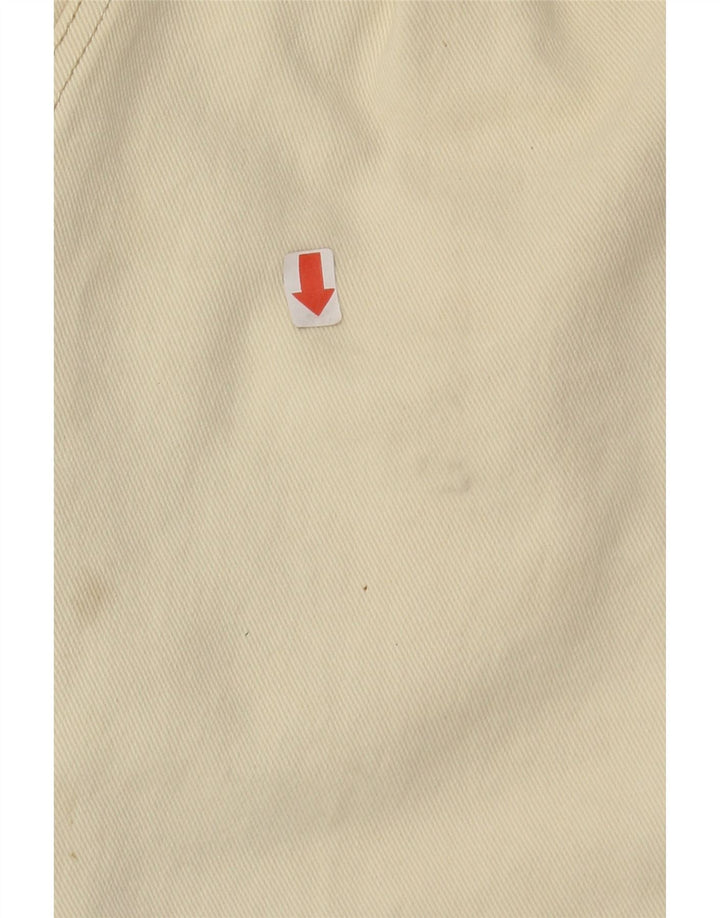 ARIZONA Womens Straight Jeans W32 L28 Beige Cotton Vintage Arizona and Second-Hand Arizona from Messina Hembry 