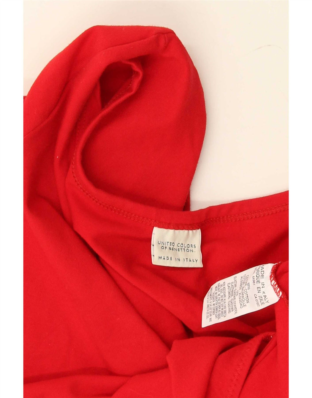 Benetton Damen-Body UK 8 Small Rot