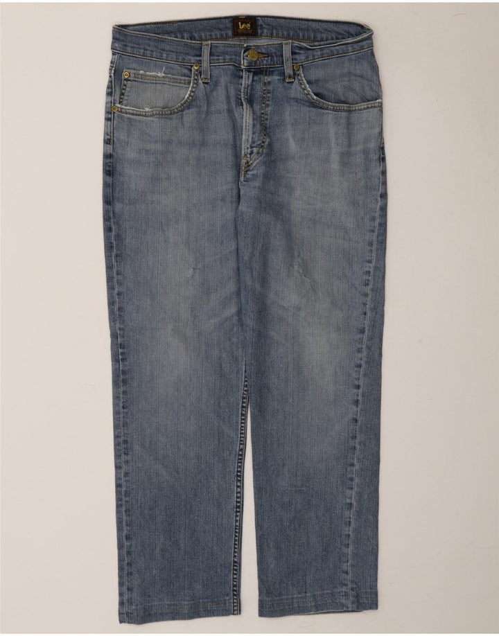 LEE Mens Brooklyn Straight Straight Jeans W32 L25 Blue Cotton Vintage Lee and Second-Hand Lee from Messina Hembry 
