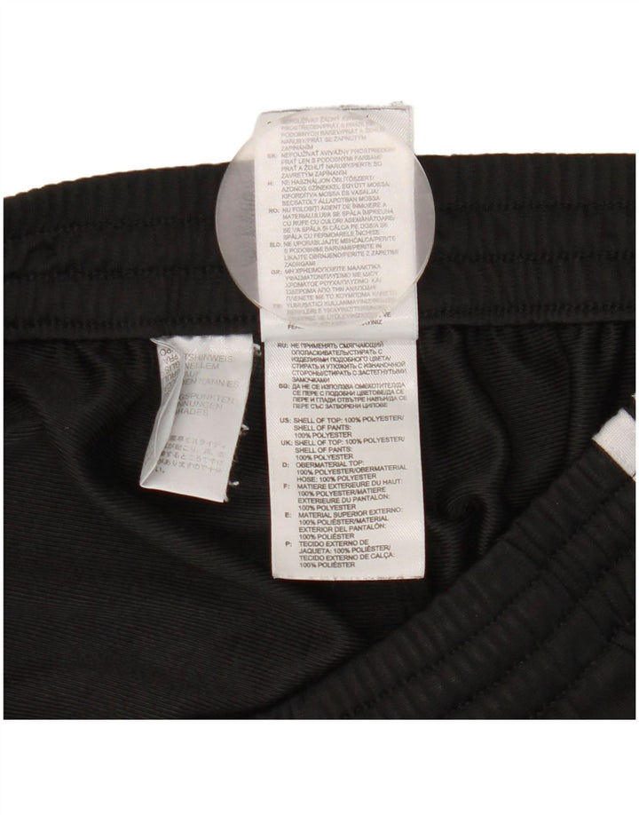 Adidas Damen Trainingshose UK 36/38 Small Schwarz Polyester
