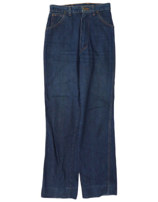 Rustler Jungen-Jeans mit hoher Taille, lockere Passform, 8–9 Jahre, W24, L30, Blau