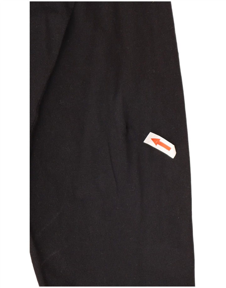 Jordan Boys Graphic Top Langarm 13–14 Jahre XL Schwarz Baumwolle