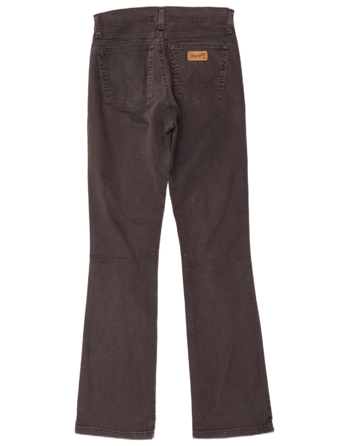 Wrangler Damen Tina Bootcut Jeans W30 L32 Graue Baumwolle