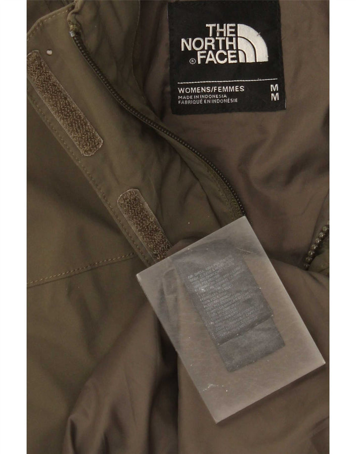 The North Face Damen-Windbreakerjacke mit Kapuze, UK 14, mittleres Khaki