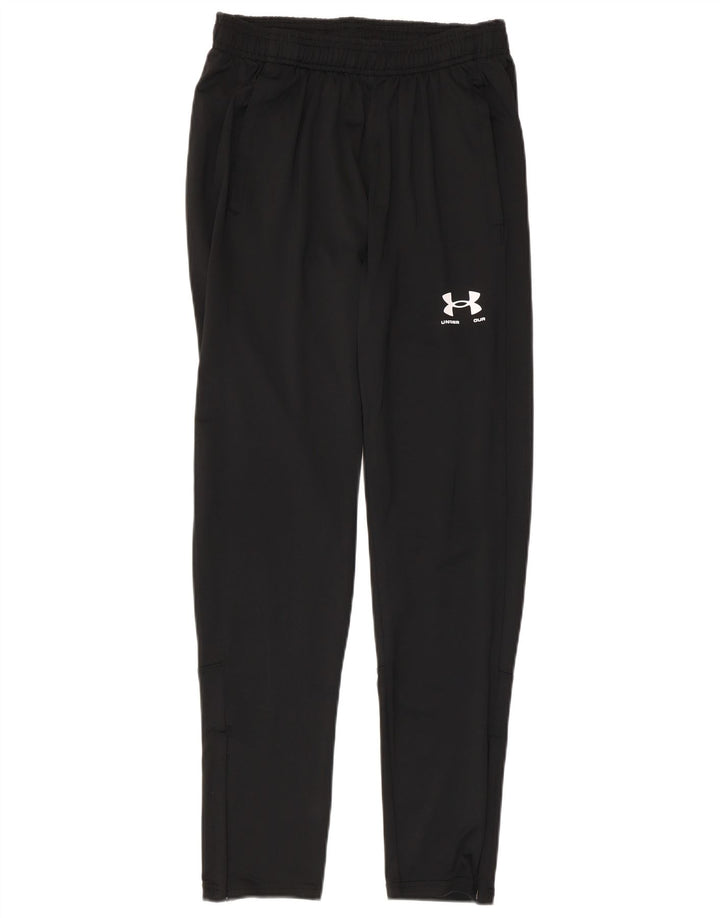 UNDER ARMOUR Herren-Trainingshose aus mittelschwarzem Polyester