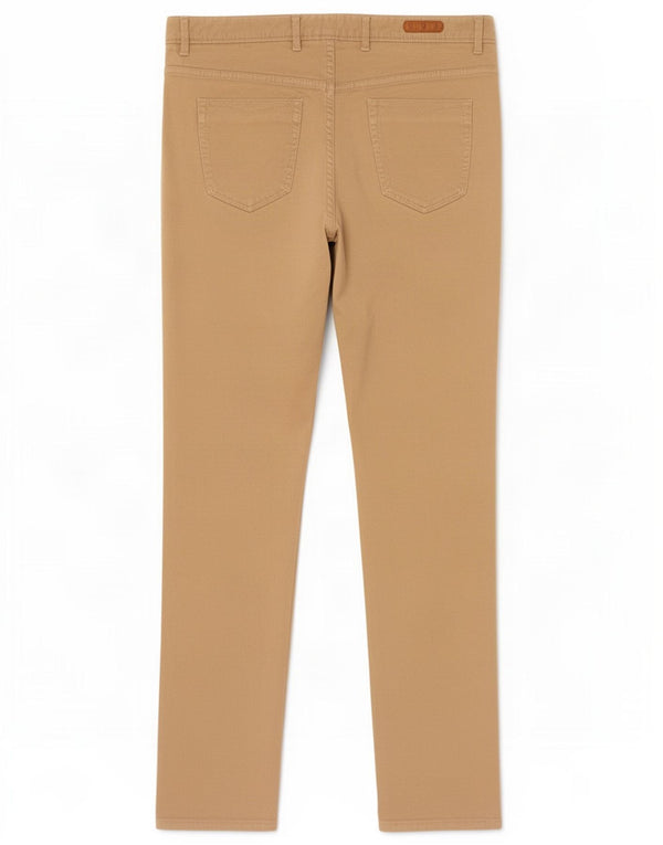 Massimo Dutti Herren Slim Fit Freizeithose EU 42 Groß W32 L32 Beige