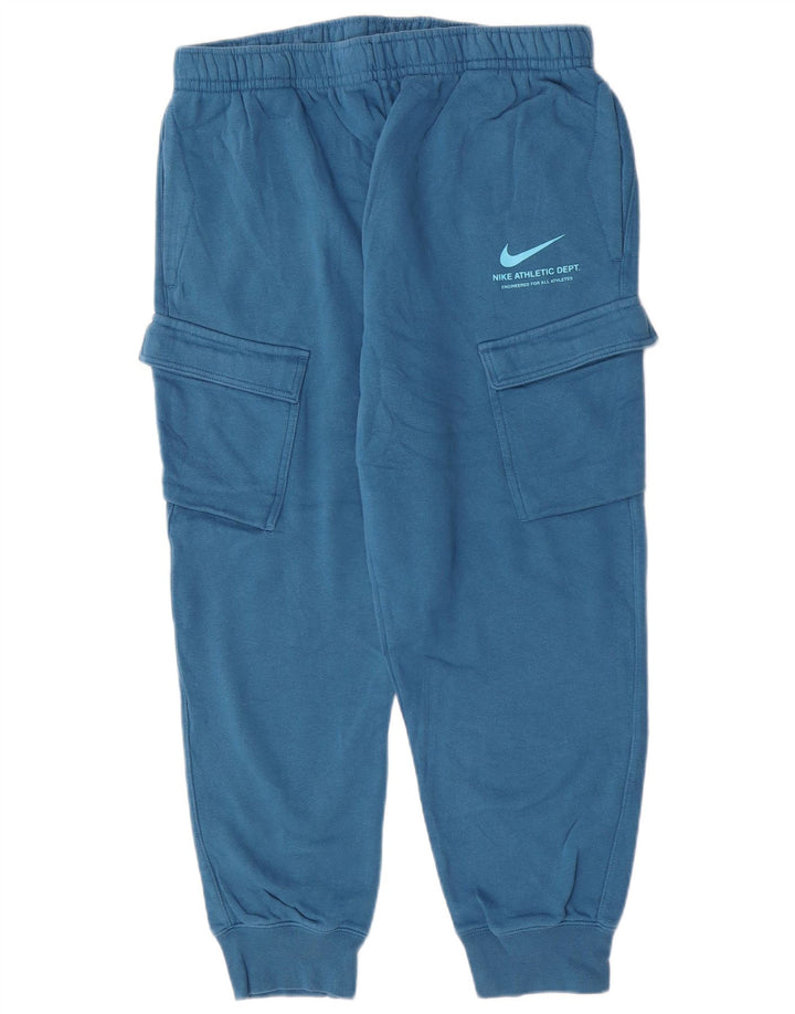 Nike Herren Graphic Cargo Trainingshose Jogger XL Blau Baumwolle