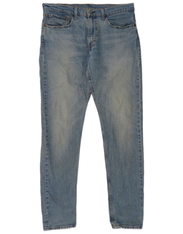 Levi's Herren 512 Lo-Ball Slim Tapered Jeans W34 L33 Blaue Baumwolle