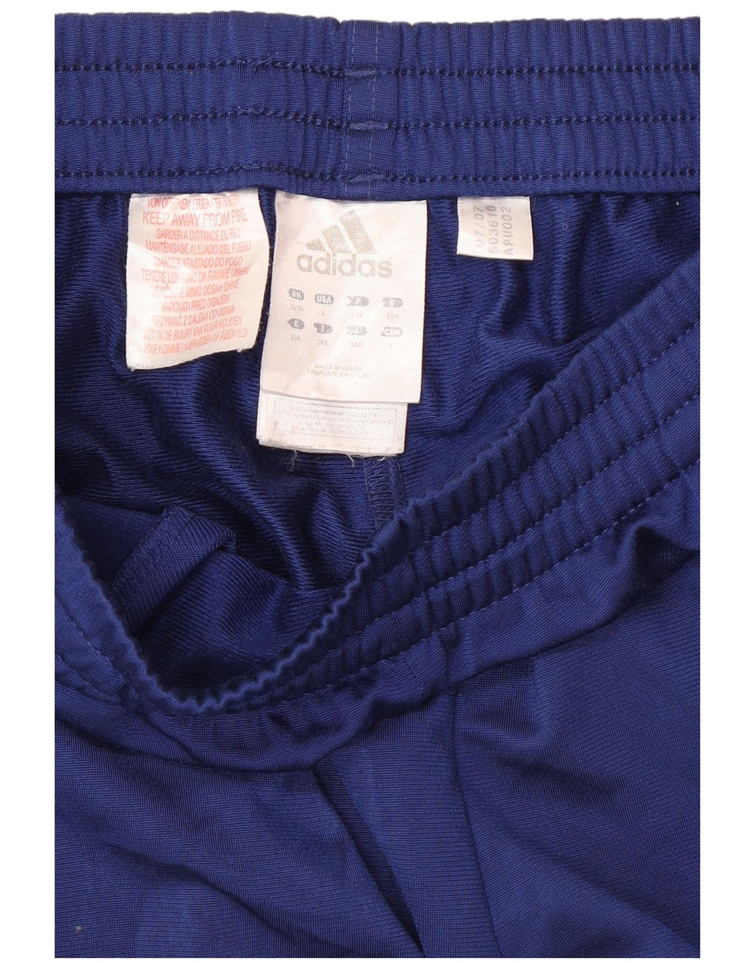Adidas Trainingshose für Jungen, 13–14 Jahre, Marineblau, Polyester