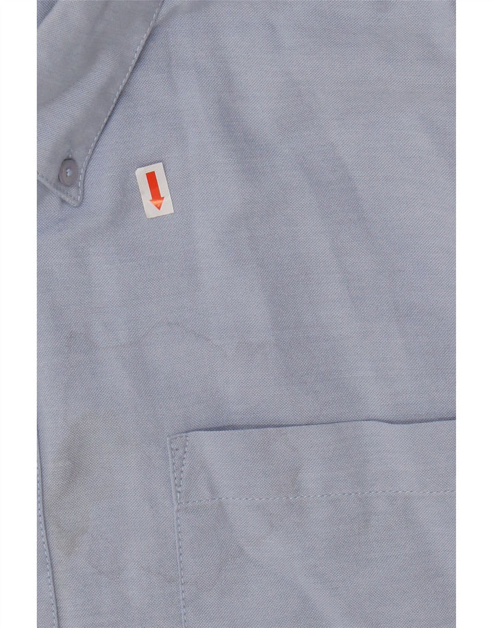 DICKIES Mens Shirt Size 19 1/2 3XL Blue Cotton
