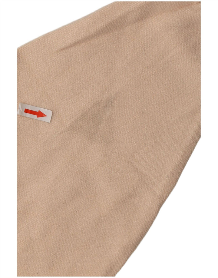 ZARA Damen-Pullover, übergroß, mit Reißverschluss, Gr. 14, Mittelbeige