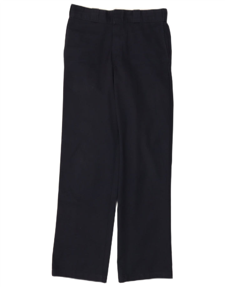 DICKIES Gerade Chino-Hose für Herren, W30, L32, Marineblau, Polyester