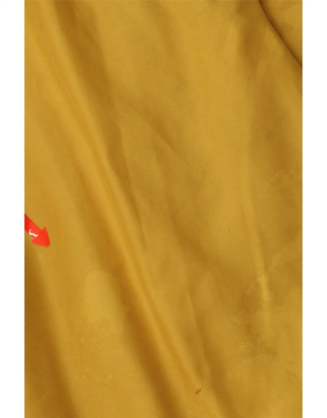 Slam Herren-Bomberjacke mit Kapuze, UK 44 2XL, gelbes Colourblock-Polyester