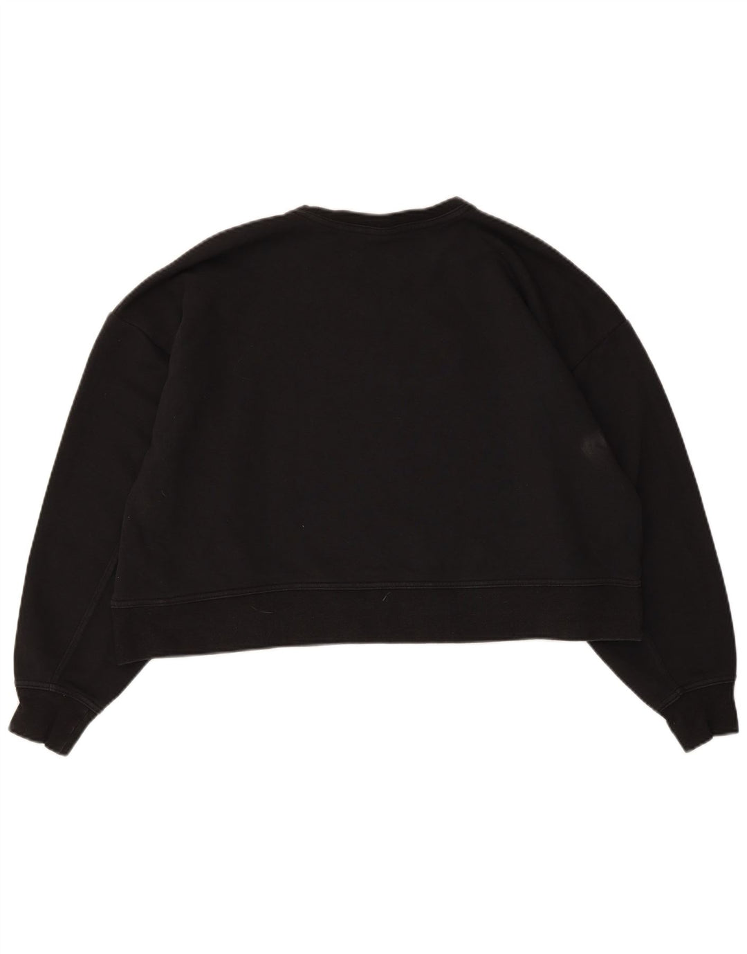 Nike Damen-Sweatshirt mit Dri-Fit-Grafik, übergroß, Gr. 14, mittelschwarz
