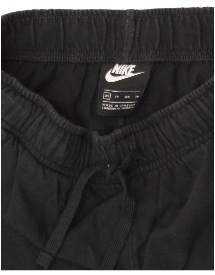 Nike Damen Sportshorts UK 6 XS Schwarz Baumwolle