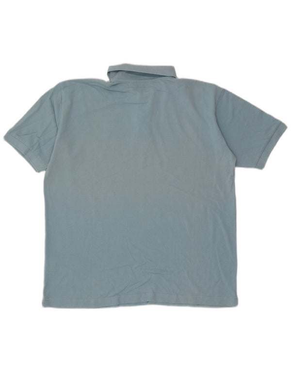 Kappa Herren Poloshirt XL Blau Baumwolle