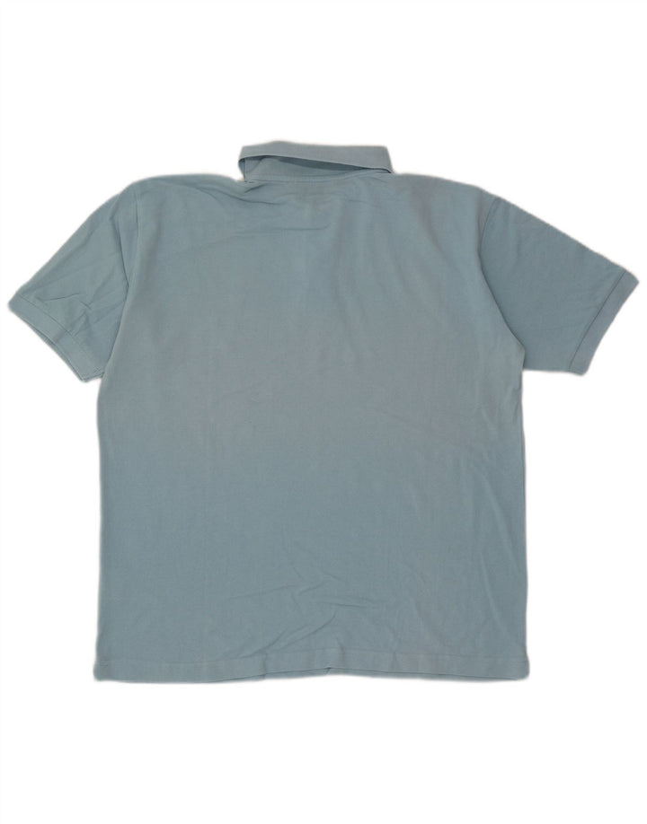 Kappa Herren Poloshirt XL Blau Baumwolle