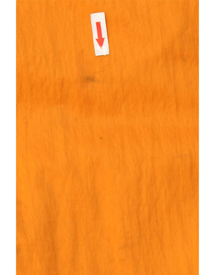 Pretty Green Herren Smiley Kapuzen-Regenmantel UK 40 Large Orange Polyester
