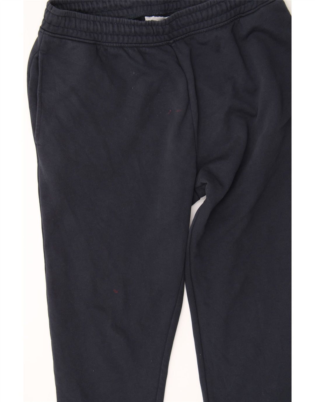 ELLESSE Womens Tracksuit Trousers UK 14 Medium  Navy Blue Cotton Vintage Ellesse and Second-Hand Ellesse from Messina Hembry 