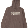 Puma Herren Graphic Hoodie Pullover mittelgraue Baumwolle