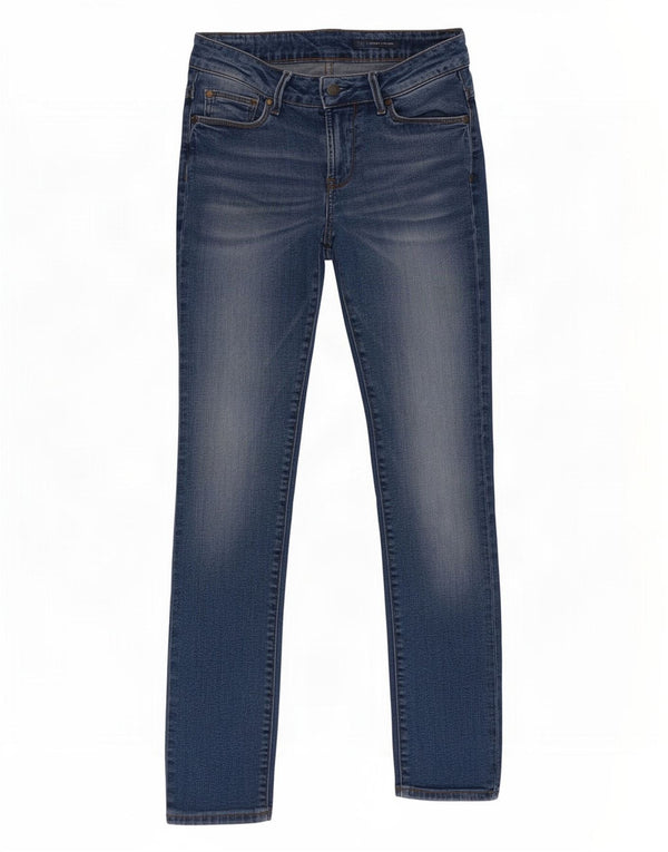 Tommy Hilfiger Damen Slim Jeans W27 L32 Blaue Baumwolle