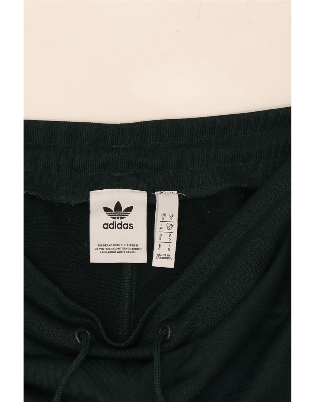 ADIDAS Mens Graphic Sport Shorts Small Green Colourblock Polyester Vintage Adidas and Second-Hand Adidas from Messina Hembry 