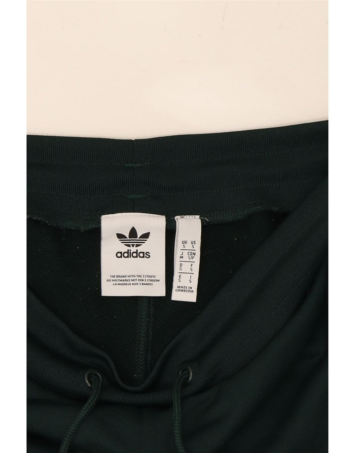 ADIDAS Mens Graphic Sport Shorts Small Green Colourblock Polyester Vintage Adidas and Second-Hand Adidas from Messina Hembry 