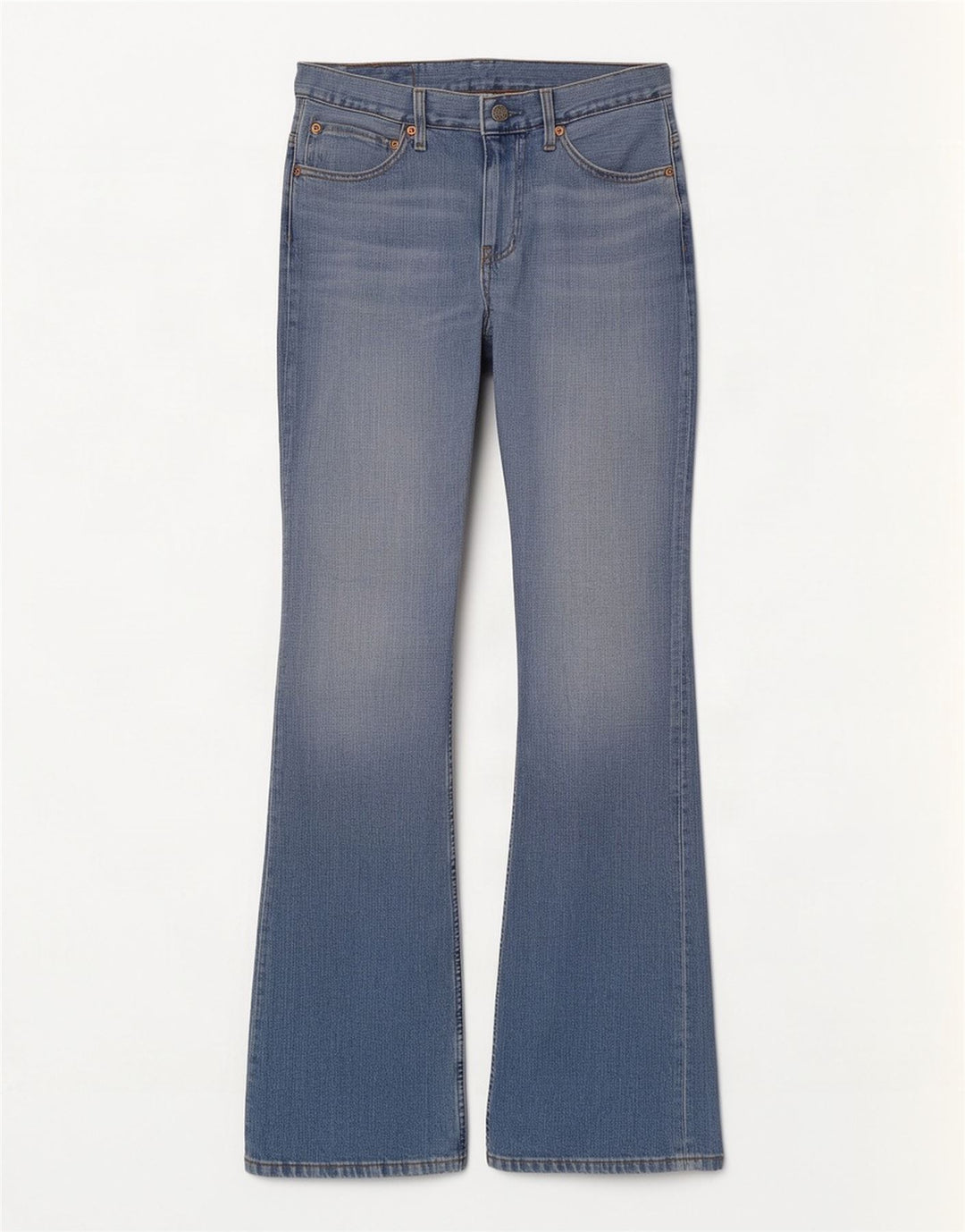 Levi's Herren 507 Slim Bootcut Jeans W31 L34 Blaue Baumwolle